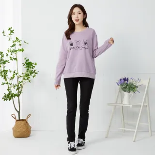 【betty’s 貝蒂思】網路獨賣★修身顯瘦內磨毛保暖直筒褲M-3L