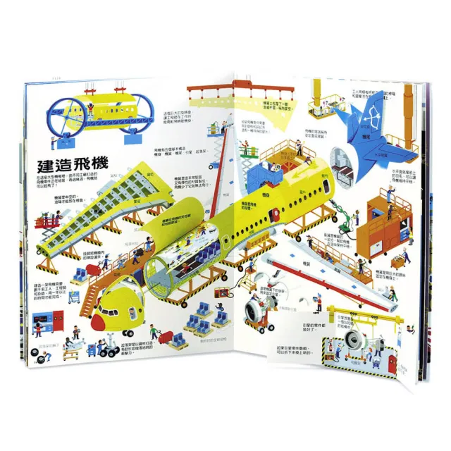 翻轉拉！孩子最愛的交通×工程×城市探險立體遊戲書（陸海空交通工具遊戲書+陸海空建築工程大集合+城市探索