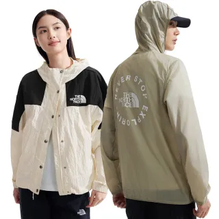 【The North Face 官方旗艦】中性款多機能防風/防曬外套(多款任選)