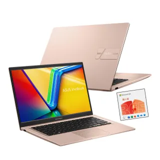 【ASUS】微軟M365一年組★14吋十核16G輕薄筆電(VivoBook X1404VA/十核心/16G/512G/W11)