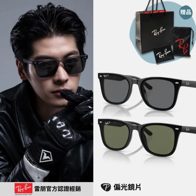 【RayBan 雷朋】膠框偏光抗UV太陽眼鏡(RB4391D-601/9A、RB4391D-601/81 65mm 偏光鏡片)