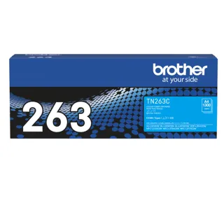【brother】TN-263C 原廠藍色碳粉匣(適用：HL-L3270CDW、MFC-L3750CDW)