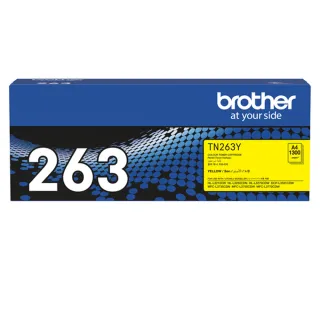 【brother】TN-263Y 原廠黃色碳粉匣(適用：HL-L3270CDW、MFC-L3750CDW)