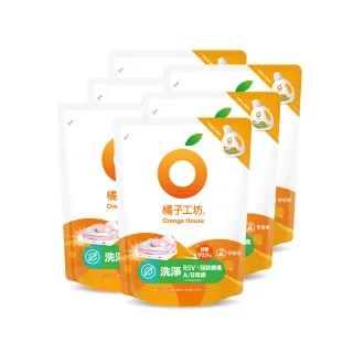 【橘子工坊】天然無香精制菌洗衣精-洗淨病毒升級版1700mlx6包/箱(洗淨病毒升級版/去味除臭)