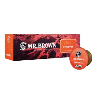 即期品【MR.BROWN 伯朗】義式咖啡膠囊 衣索比亞(10入/盒)