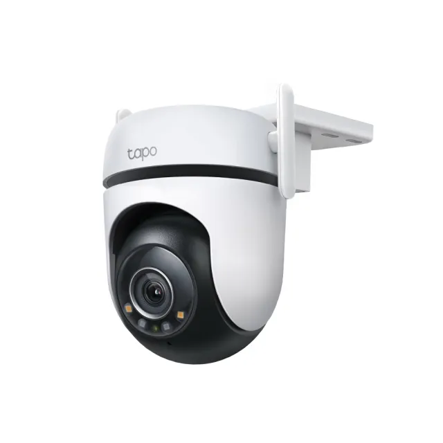(128G記憶卡組)【TP-Link】Tapo C520WS 真2K 400萬畫素AI旋轉戶外無線網路攝影機 IP CAM(全彩夜視/IP66防水