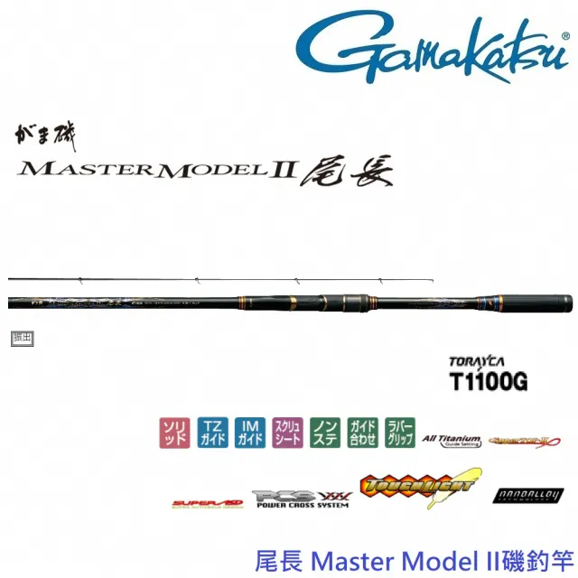 GAMAKATSU】尾長MASTER MODEL II M5.3磯釣竿(公司貨) - momo購物網