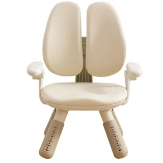 【LEZUN 樂尊】兒童雙背沙發椅可調節旋轉扶手28-36cm(沙發椅 學習椅 座椅)