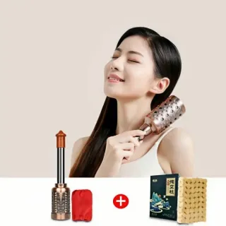 【YAOCHEN 瑤辰】贈艾柱-大號古銅艾灸棒(溫灸棒 艾灸儀 艾灸儀 艾柱 交換禮物)