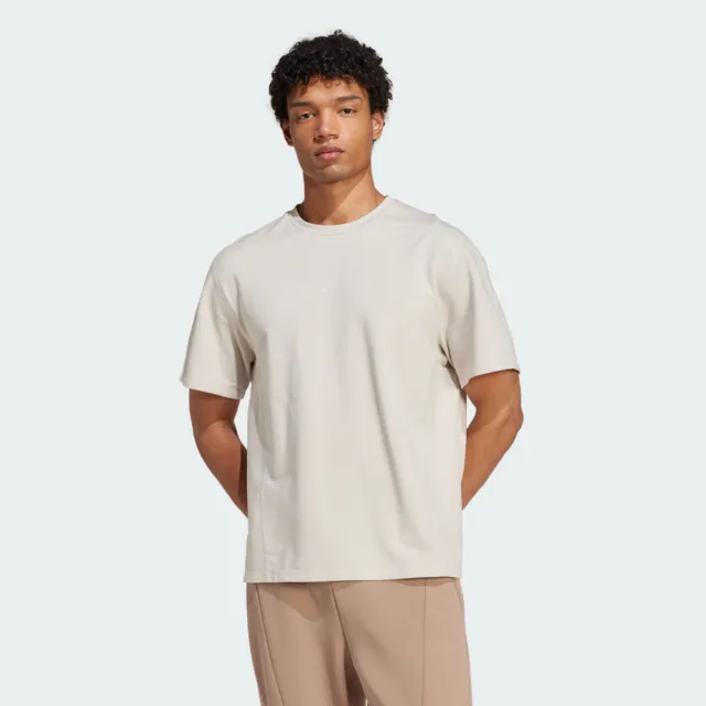 【adidas 愛迪達】愛迪達 D4t X Tee 男 T恤 運動上衣 休閒短袖 米 亞版(JX0705)