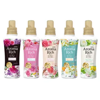 【LION 獅王】Aroma Rich 衣物香氛芳香柔軟精480ml(平輸品)