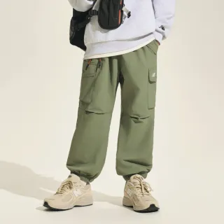 【NEW BALANCE】NB 童裝長褲_7TF3109WKH_男童/女童_綠色