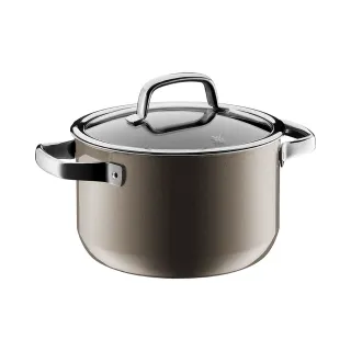 【WMF】德國製FUSIONTEC MINERAL 高身湯鍋 20CM 3.7L(銅金色/陶晶鍋)