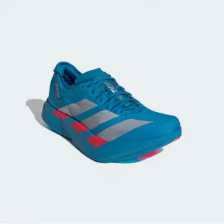 【adidas 愛迪達】競速跑鞋 Adizero Adios Pro 4 M 男鞋 藍 銀 緩震 訓練 運動鞋 愛迪達(JR4796)