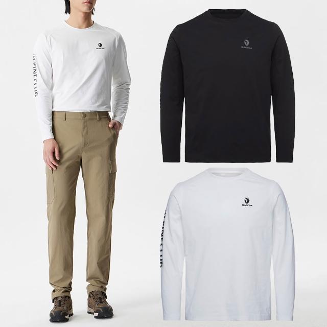【BLACKYAK】男 CREWFIT AX長袖上衣[二色可選]BYEB2MC701(秋冬 吸濕快乾 POLYGIENE 男款)
