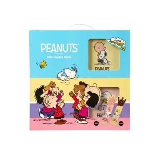 【SNOOPY 史努比】迷你雙享捲心酥禮盒240g(送禮推薦)