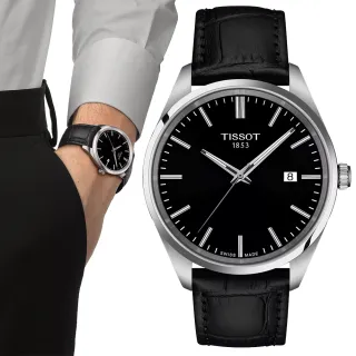 【TISSOT 天梭】PR100系列 簡約時尚手錶-40mm 母親節 送禮(T1504101605100)