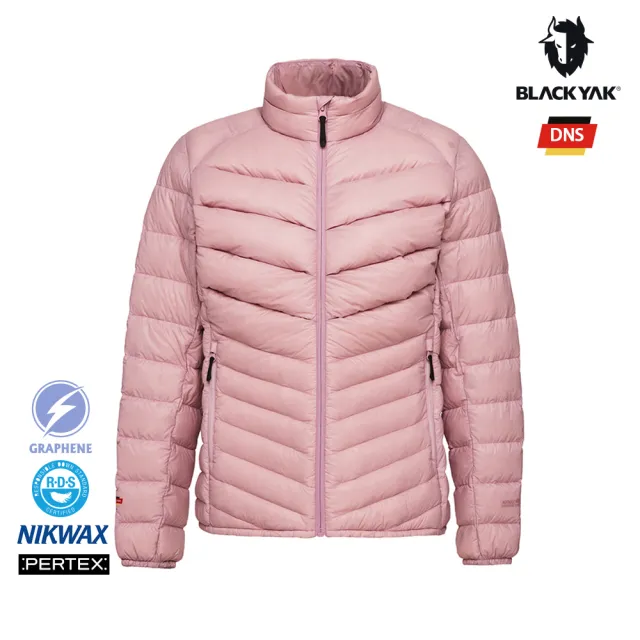 【BLACKYAK】女 DNS PERTEX PACKABLE抗水羽絨外套[煙薰紫]BYEB2WJ407(秋冬 輕量 防風 防潑水 鵝絨 女外套)