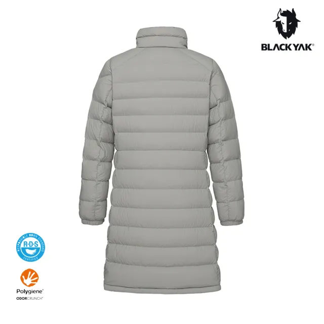 【BLACKYAK】女 DION長版羽絨外套(二色)秋冬 POLYGIENE 人道鵝絨 女長版外套(BYEB2WJ907)
