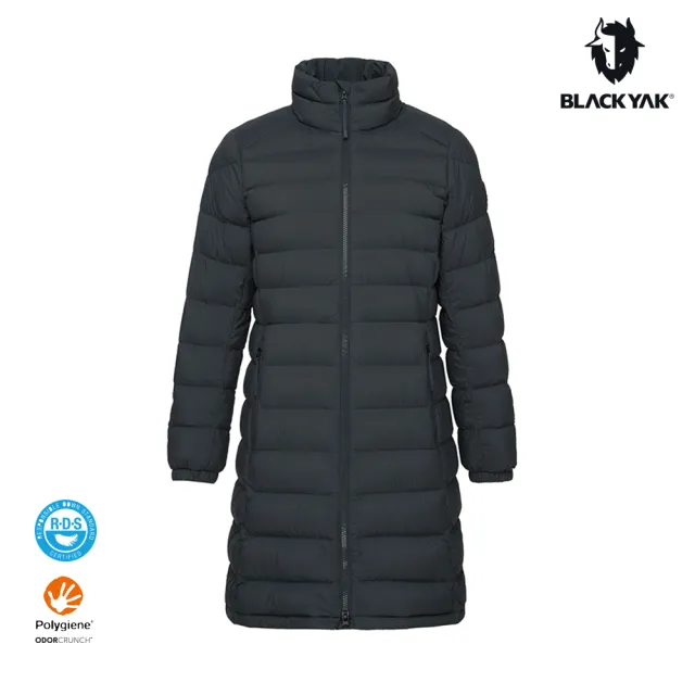 【BLACKYAK】女 DION長版羽絨外套(二色)秋冬 POLYGIENE 人道鵝絨 女長版外套(BYEB2WJ907)