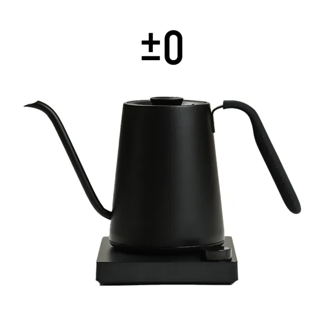 【正負零±0】官方直營 CKY-H110 溫控手沖壺 白(0.9L 超大容量)
