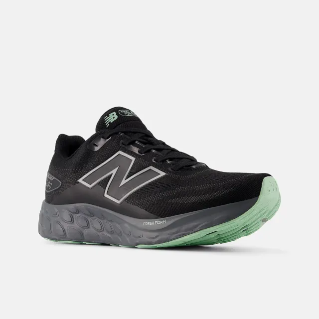 【NEW BALANCE】NB 慢跑鞋 女鞋 運動鞋 緩震 黑綠 W680WBK8-D楦