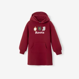 【Roots】Roots 大童-WINTER WONDER KANGA 洋裝(紅色)