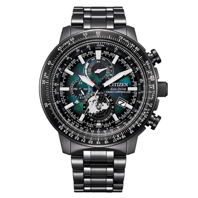 【CITIZEN 星辰】PROMASTER 韋禮安配帶光動能電波飛行錶世界時區線上購買享_實體門市同步服務(BY3005-56E)