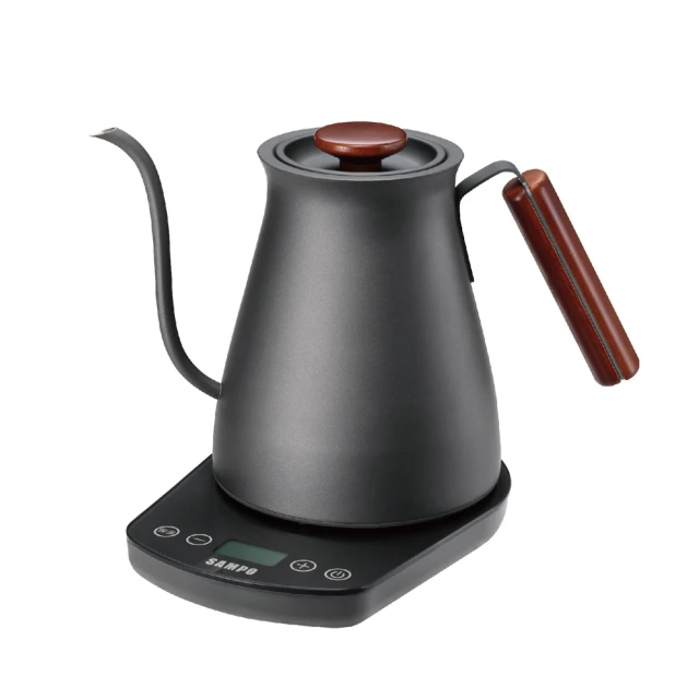 釋放豆香的職人級溫度：SAMPO 聲寶 0.8L 智能溫控手沖電熱水壺 KP-LA08MT 推薦