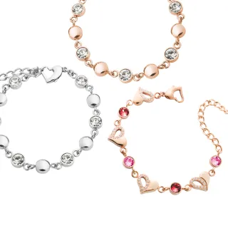 【&MORE 愛迪莫】Galaxy Shining 閃耀健康手鍊.手環(玫瑰金/白鋼/能量/鈦鍺/禮物)