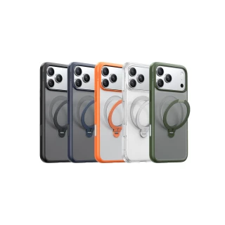 【TORRAS 圖拉斯】UPRO Ostand Spin iPhone 17/16/15/14 MagSafe 支架防摔手機殼