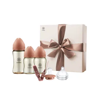 【Simba 小獅王辛巴】蘊蜜鉑金PPSU新生晨諾禮盒(彌月禮盒)