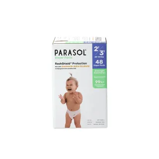 【PARASOL 總代理】進化版｜Clear+Dry 新科技水凝果凍褲 禮盒組 褲型尿布L-XXL(2包/箱)