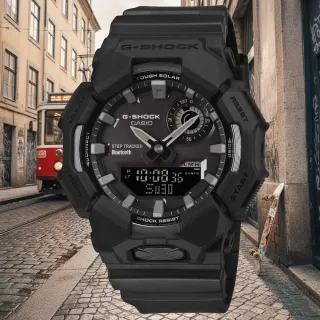 【CASIO 卡西歐】G-SHOCK 藍牙連線 太陽能 雙顯腕錶 618 週年慶 推薦(GA-B010-1A1)