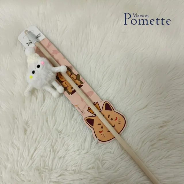 【Maison Pomette】呆萌小怪獸逗貓棒 貓貓玩具(瑪頌·波美特)