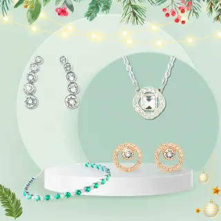 【SWAROVSKI 施華洛世奇】璀璨水晶飾品(多款選)