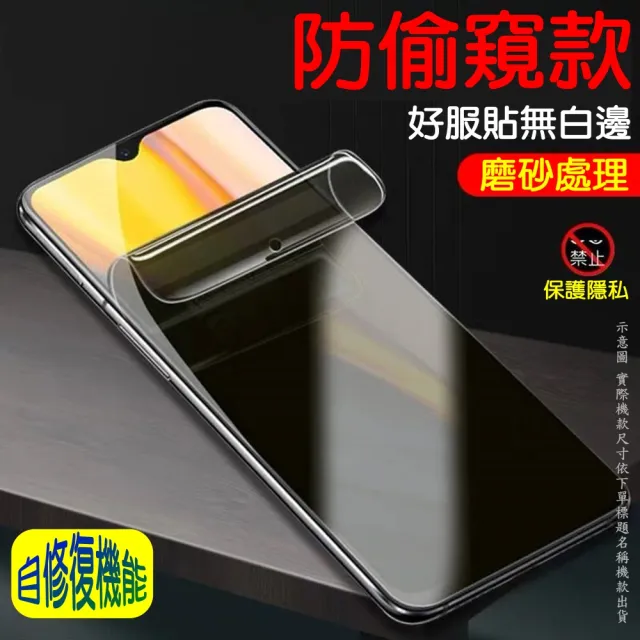 【太極定位柔韌膜】Realme GT8 Pro 全屏螢幕保護貼(磨砂防窺款/高清防窺款)