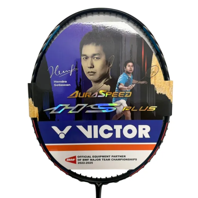 【VICTOR 勝利體育】神速HS PLUS極音速4U羽球拍暗黑(A1ARSHSPLUSC)