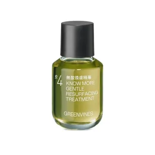 【greenvines 綠藤生機】無酸煥膚精華30ml(毛孔粉刺改善/補骨脂酚添加/0酸煥膚)