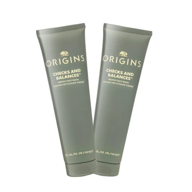 【ORIGINS 品木宣言】一舉兩得潔面慕絲 150ml 雙入組(國際航空版)