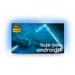 【Philips 飛利浦】特價C品 55型4K 120Hz OLED Android11智慧聯網顯示器(55OLED707)