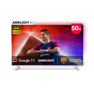 【Philips 飛利浦】50吋4K 超晶亮 Google TV智慧聯網液晶顯示器(50PUH8528)