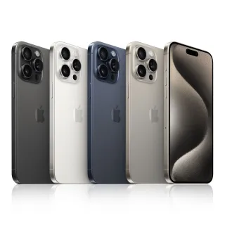 【Apple】A+級福利品 iPhone 15 Pro Max 1TB 6.7吋(贈充電線+玻璃貼+透明殼)