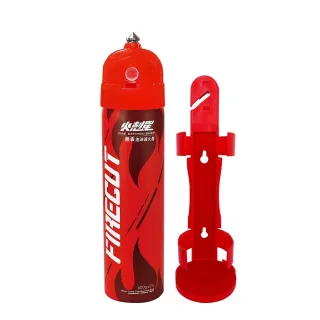 【KINYO】台灣製造 車用泡沫滅火器 EX-009(滅火器 車用滅火器 家用滅火器 環保滅火器 車載滅火器)