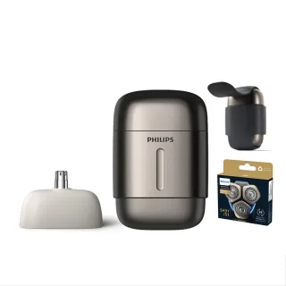 【Philips 飛利浦】旗艦型攜帶式電鬍刀RQ903/06 贈 SH91/51刀頭