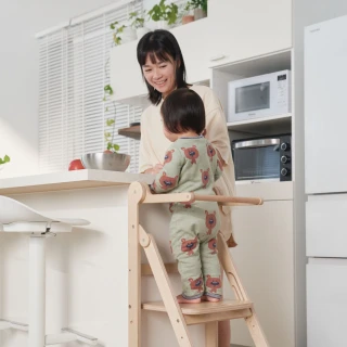 【YUNMI】SOLOSTAND AIR 折折學習塔 椅子＋畫板組(送『防傾收納腳』)