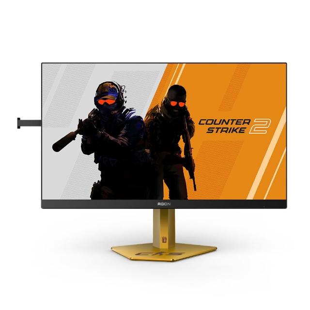 【AOC】《絕對武力 2》限定 CS24A/P 24型 TN FHD 16:9 610Hz 電競螢幕(CS 模式/0.3ms/Adaptive Sync)