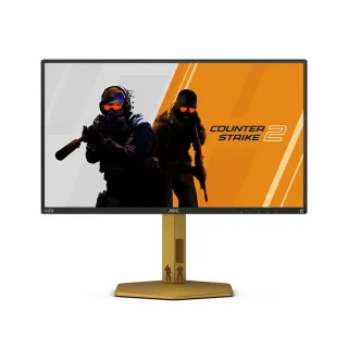 【AOC】《絕對武力 2》限定 CS25G 25型 IPS FHD 21:9 310Hz 可旋轉電競螢幕(0.3ms/G-Sync/HDMI/DP/USB)