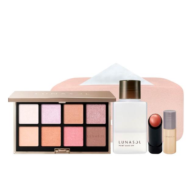 【Kanebo 佳麗寶】LUNASOL 晶巧霓光眼彩盤 14g#EX04(金炫特藏版)