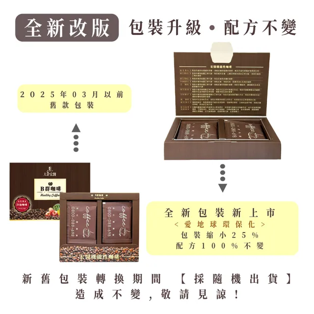【宏醫生技】B群機能性咖啡3入獨享組(10入/盒-補充體力 維生素D 海藻鈣 維生素A 專利蔬果酵素)